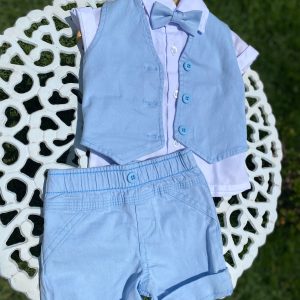 Conjunto batizado 3 peças
